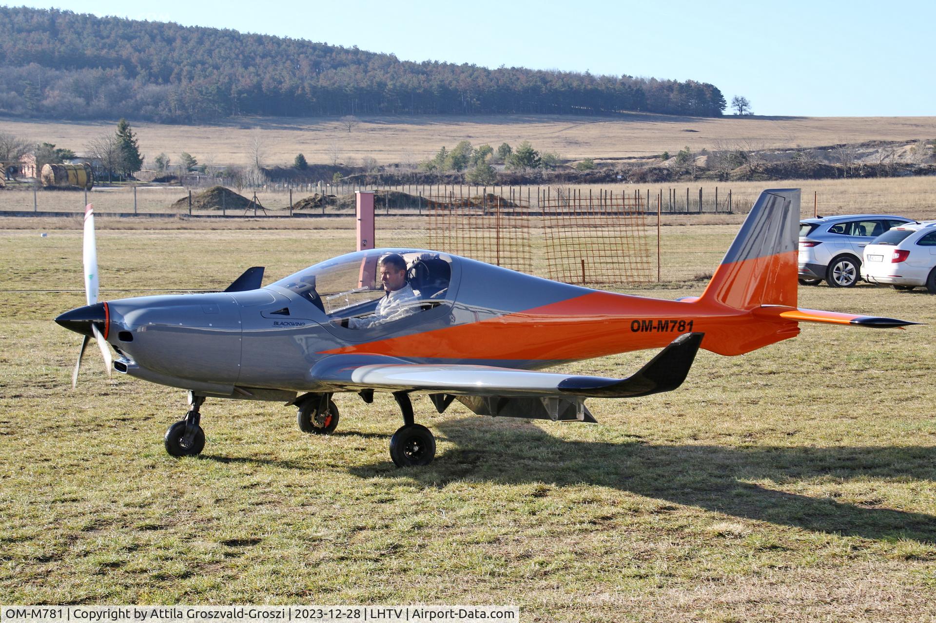 OM-M781, 2023 BlackWing BW 635RG C/N 021, LHTV - Tótvázsony, Kövesgyürpuszta Airfield, Hungary