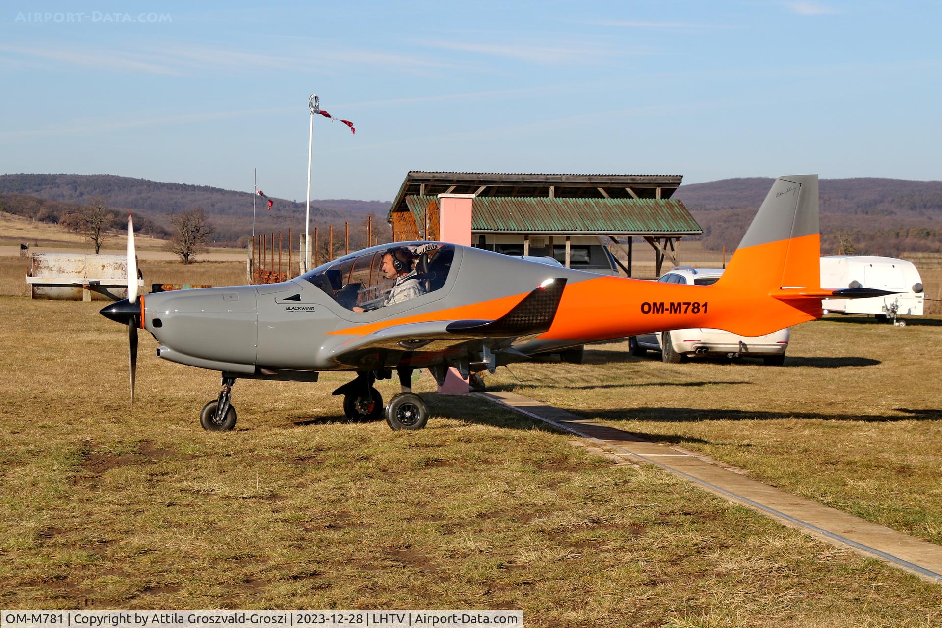 OM-M781, 2023 BlackWing BW 635RG C/N 021, LHTV - Tótvázsony, Kövesgyürpuszta Airfield, Hungary