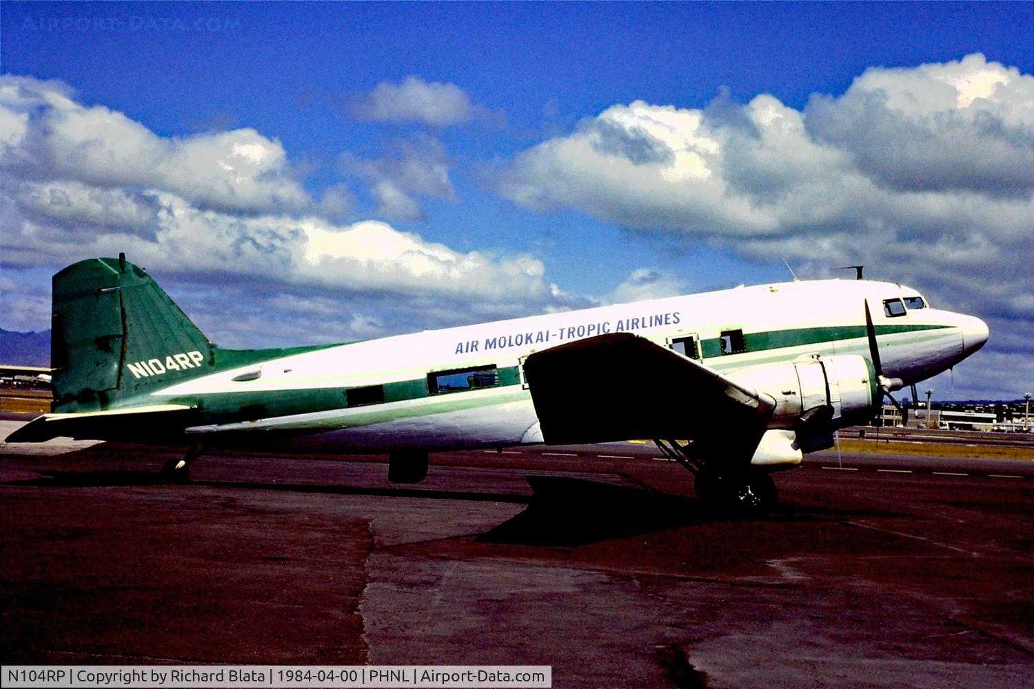 N104RP, Douglas C-47A Skytrain C/N 12727, Scan from my slide collection