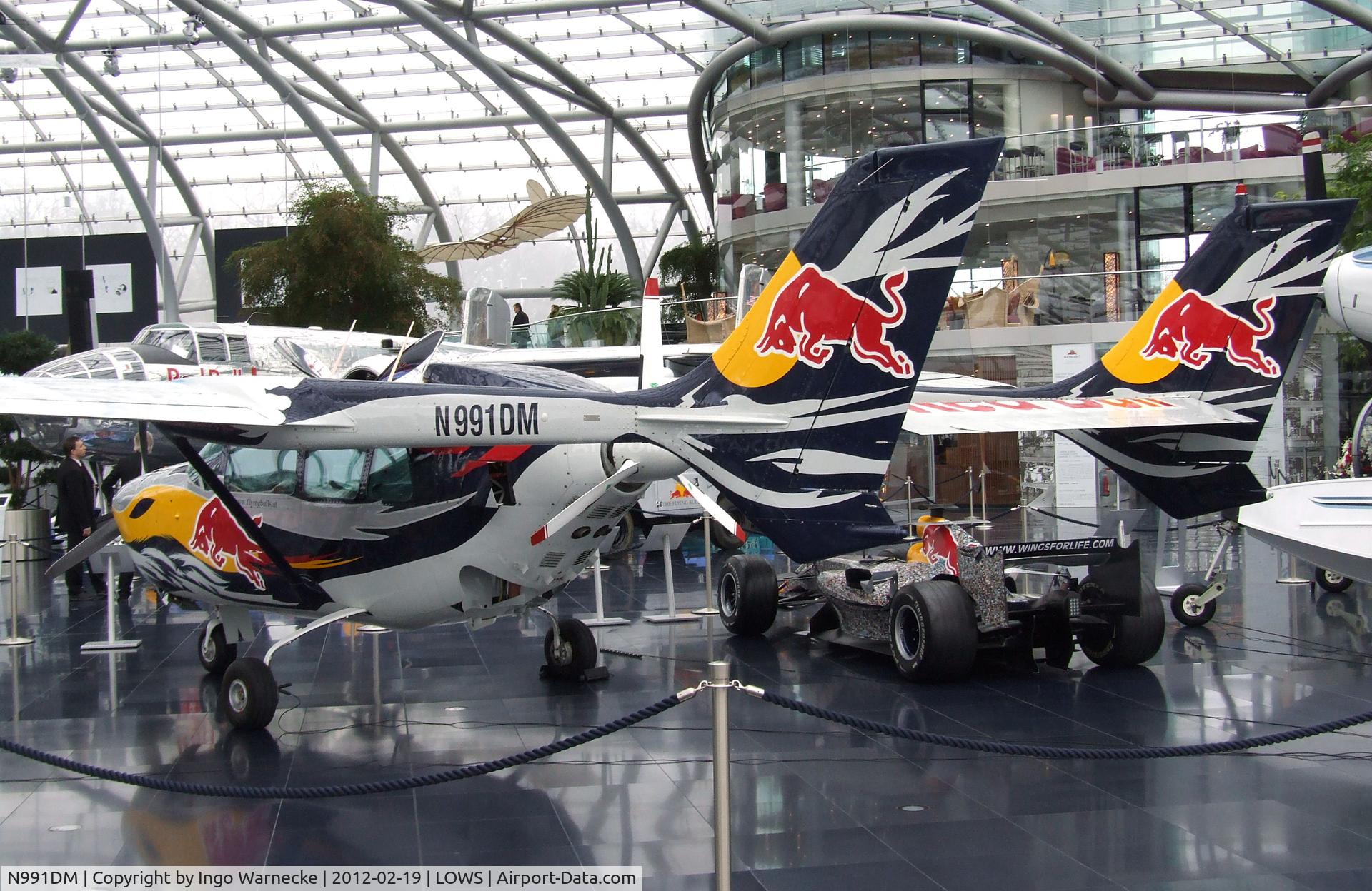 N991DM, Cessna 337D Super Skymaster C/N 337-1177, Cessna 337D Super Skymaster at the Red Bull Air Museum in Hangar 7, Salzburg