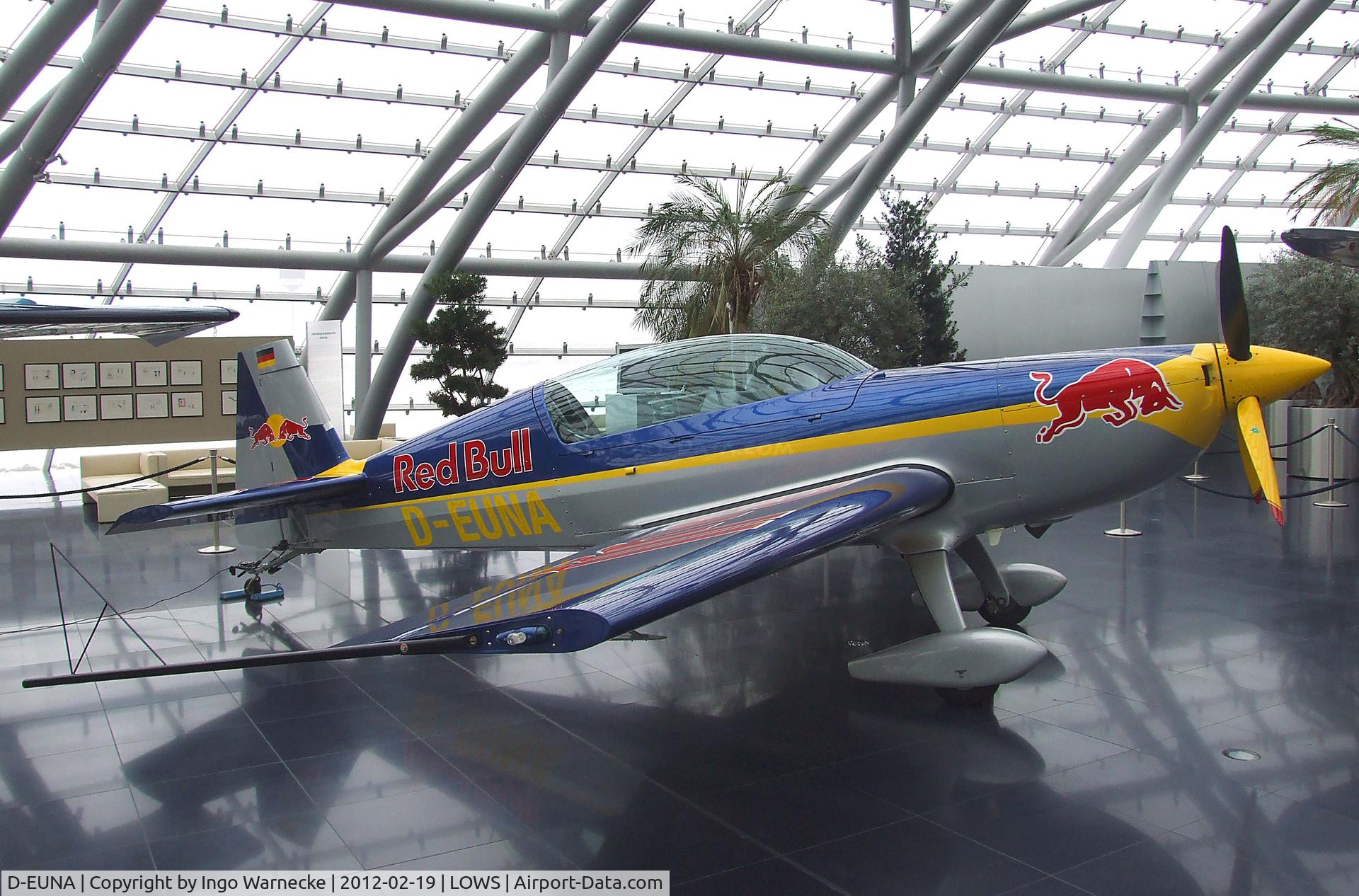 D-EUNA, Extra EA-300LP C/N 1251, Extra EA-300LP at the Red Bull Air Museum in Hangar 7, Salzburg