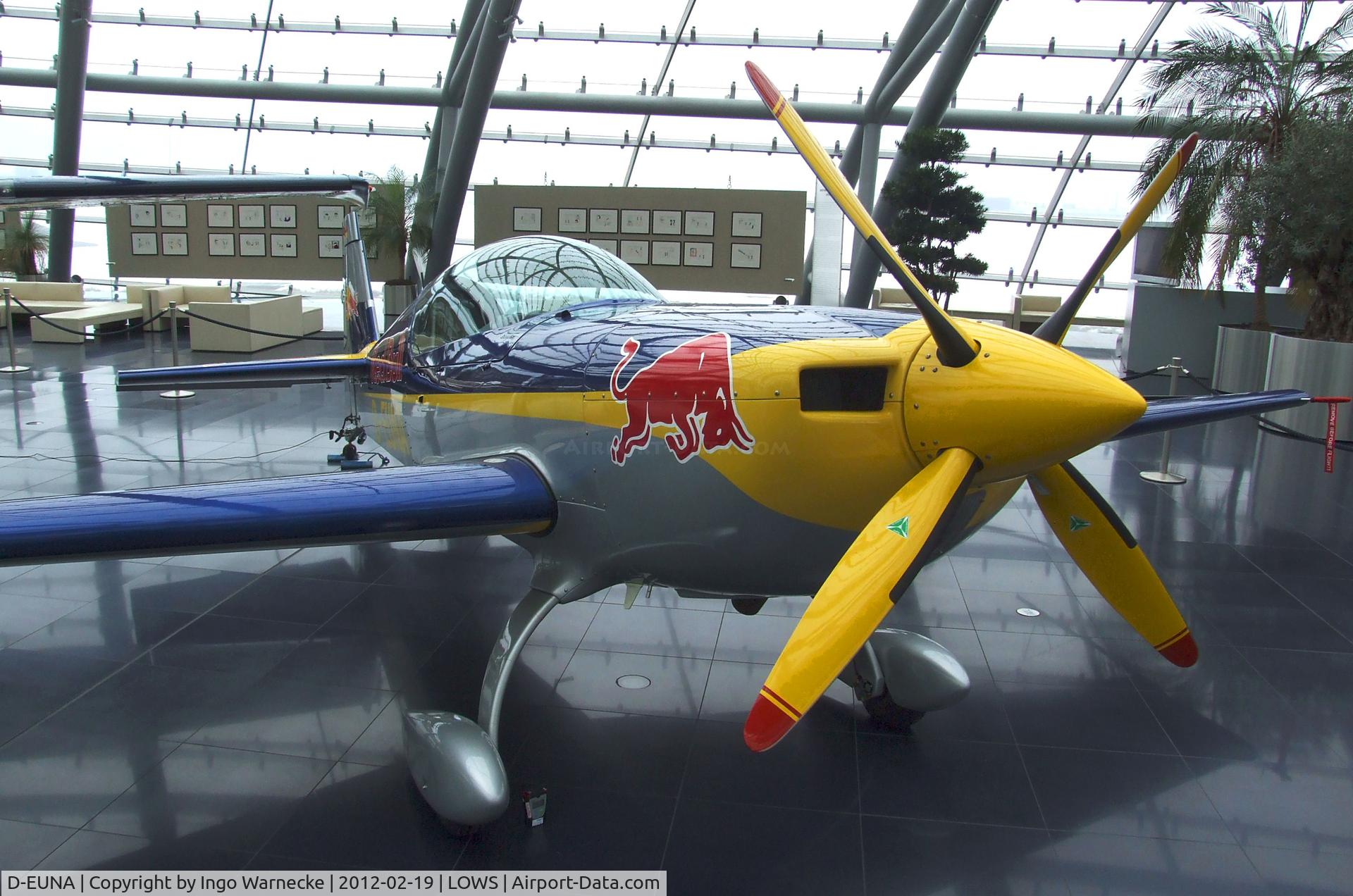 D-EUNA, Extra EA-300LP C/N 1251, Extra EA-300LP at the Red Bull Air Museum in Hangar 7, Salzburg