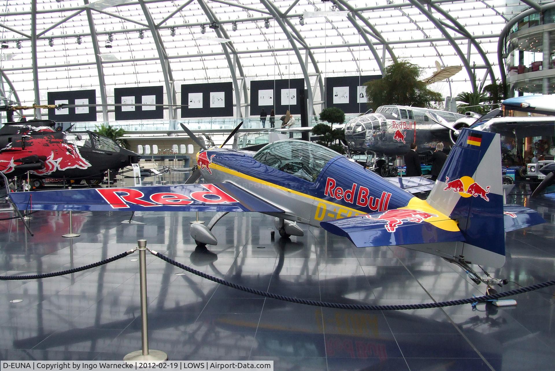 D-EUNA, Extra EA-300LP C/N 1251, Extra EA-300LP at the Red Bull Air Museum in Hangar 7, Salzburg