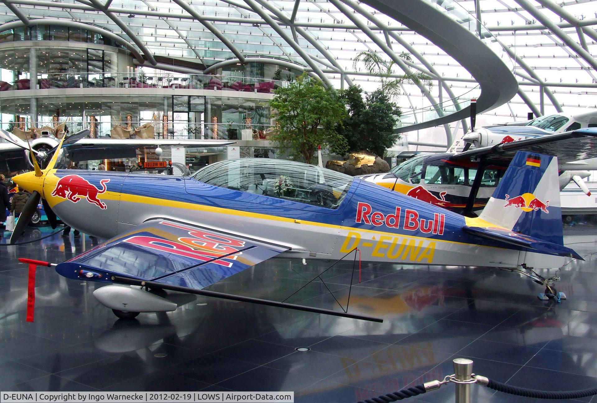 D-EUNA, Extra EA-300LP C/N 1251, Extra EA-300LP at the Red Bull Air Museum in Hangar 7, Salzburg