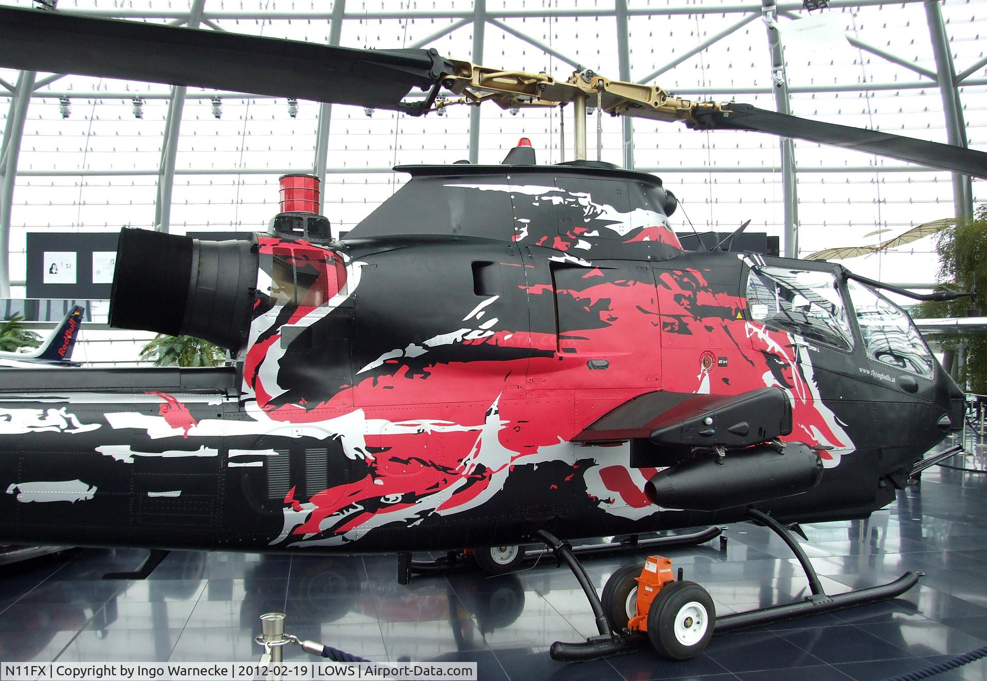 N11FX, 2002 Bell TAH-1F C/N 003, Bell TAH-1F Cobra at the Red Bull Air Museum in Hangar 7, Salzburg