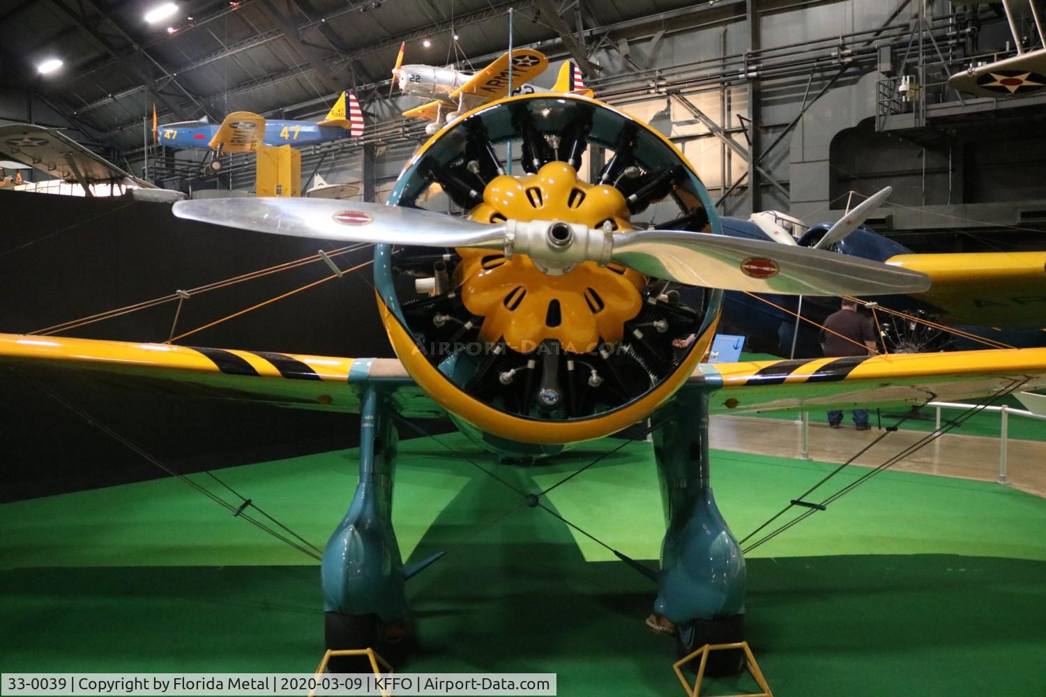 33-0039, 1933 Boeing P-26A Replica C/N 1815, USAF Museum zx