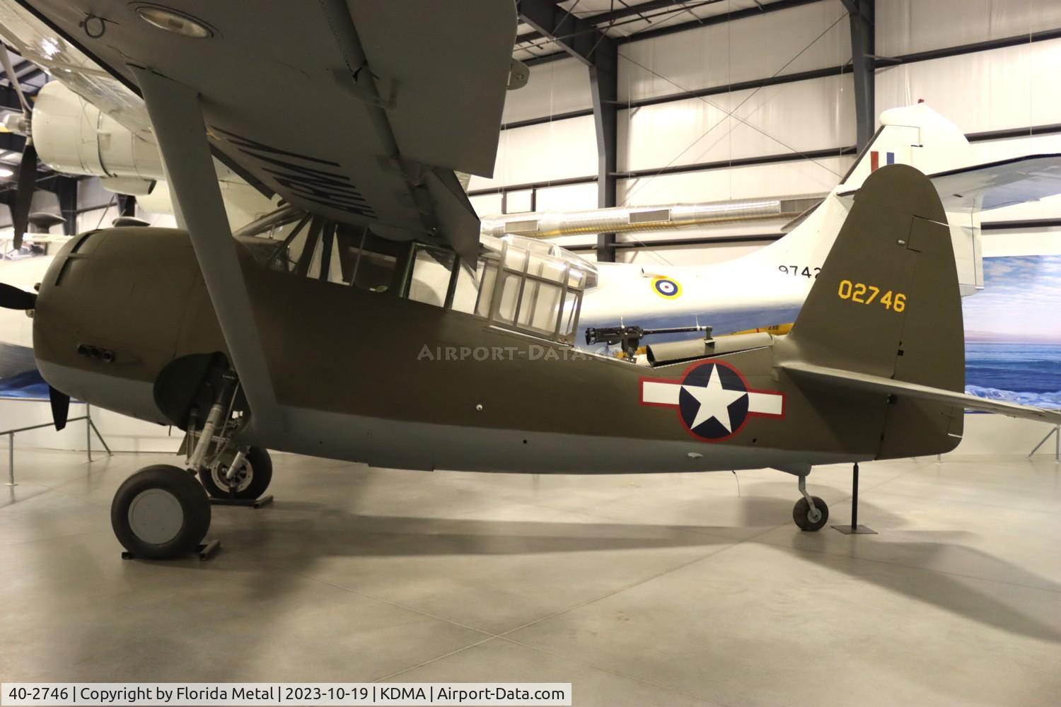 40-2746, 1940 Curtiss-Wright O-52 Owl C/N 14279, O-52 zx