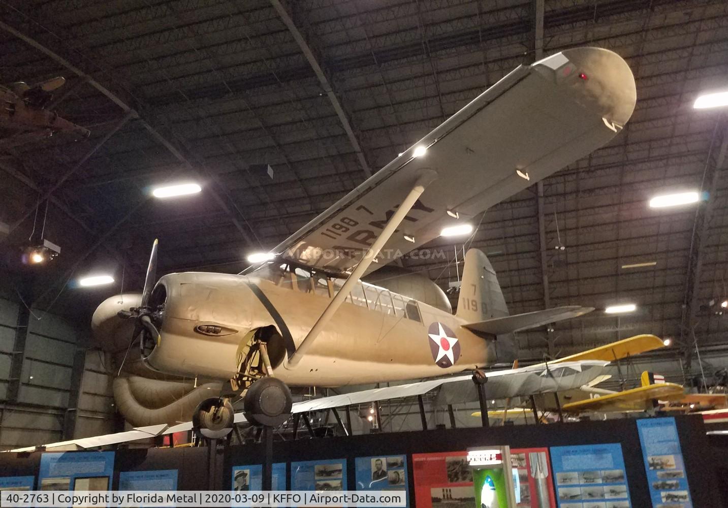 40-2763, 1940 Curtiss O-52 Owl C/N 14296, O-52 zx