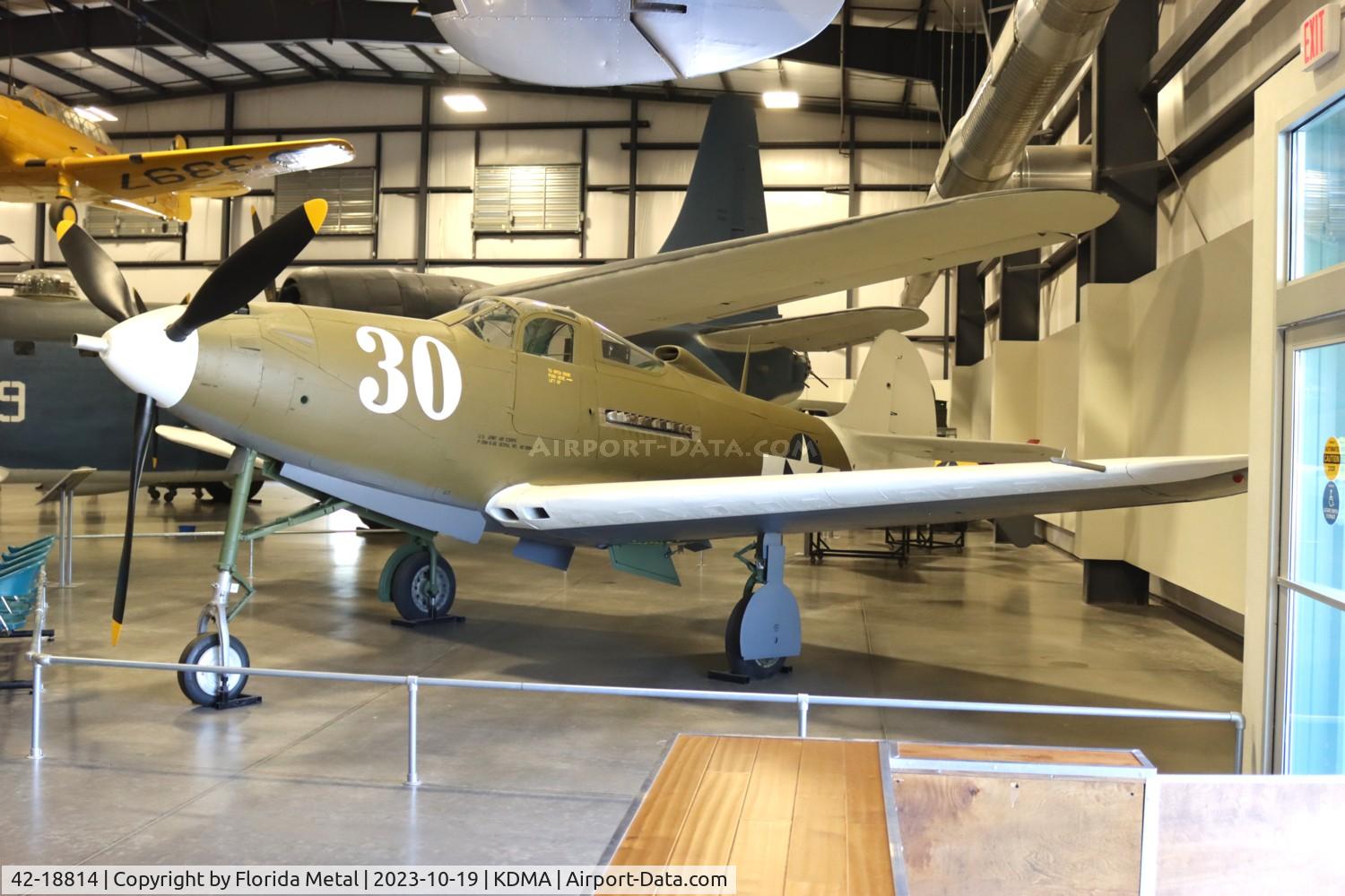 42-18814, 1942 Bell P-39N Airacobra C/N Not found 42-18814, P-39 zx
