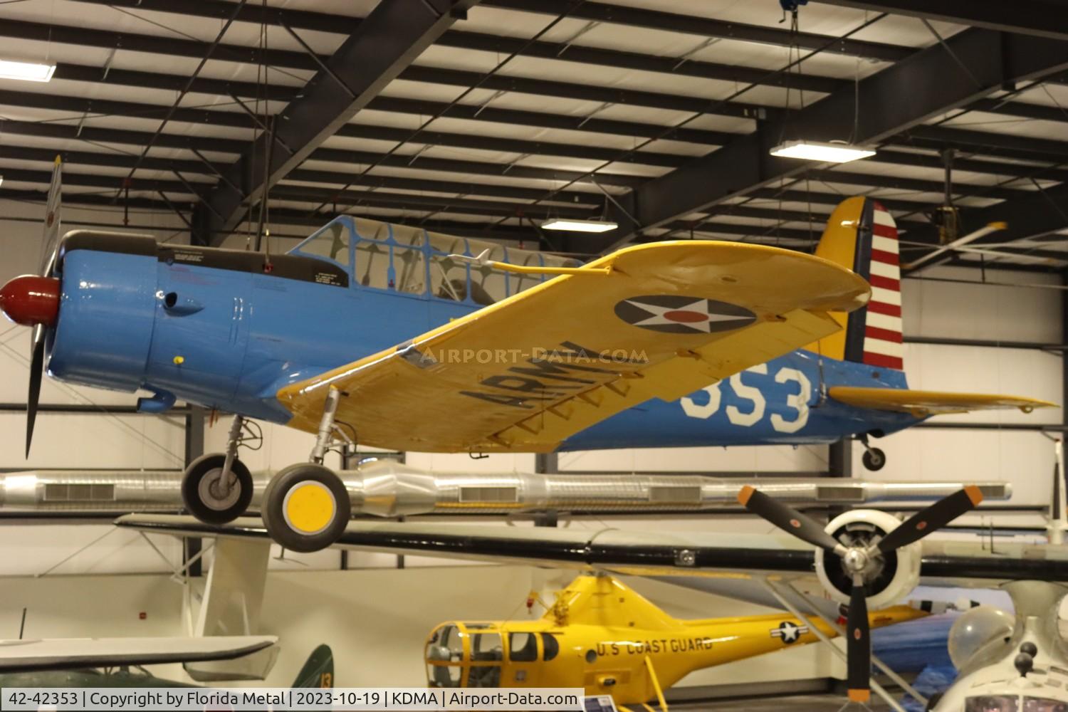 42-42353, 1943 Vultee BT-13A Valiant C/N 74-9103, BT-13 zx