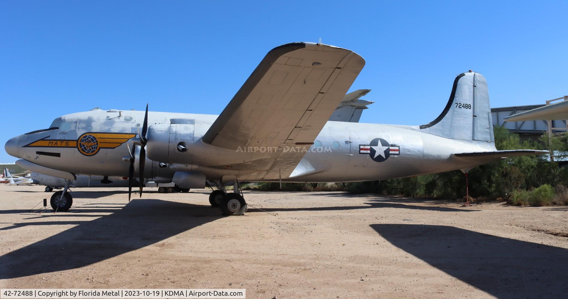 42-72488, Douglas C-54D Skymaster C/N 10593/324, C-54 zx
