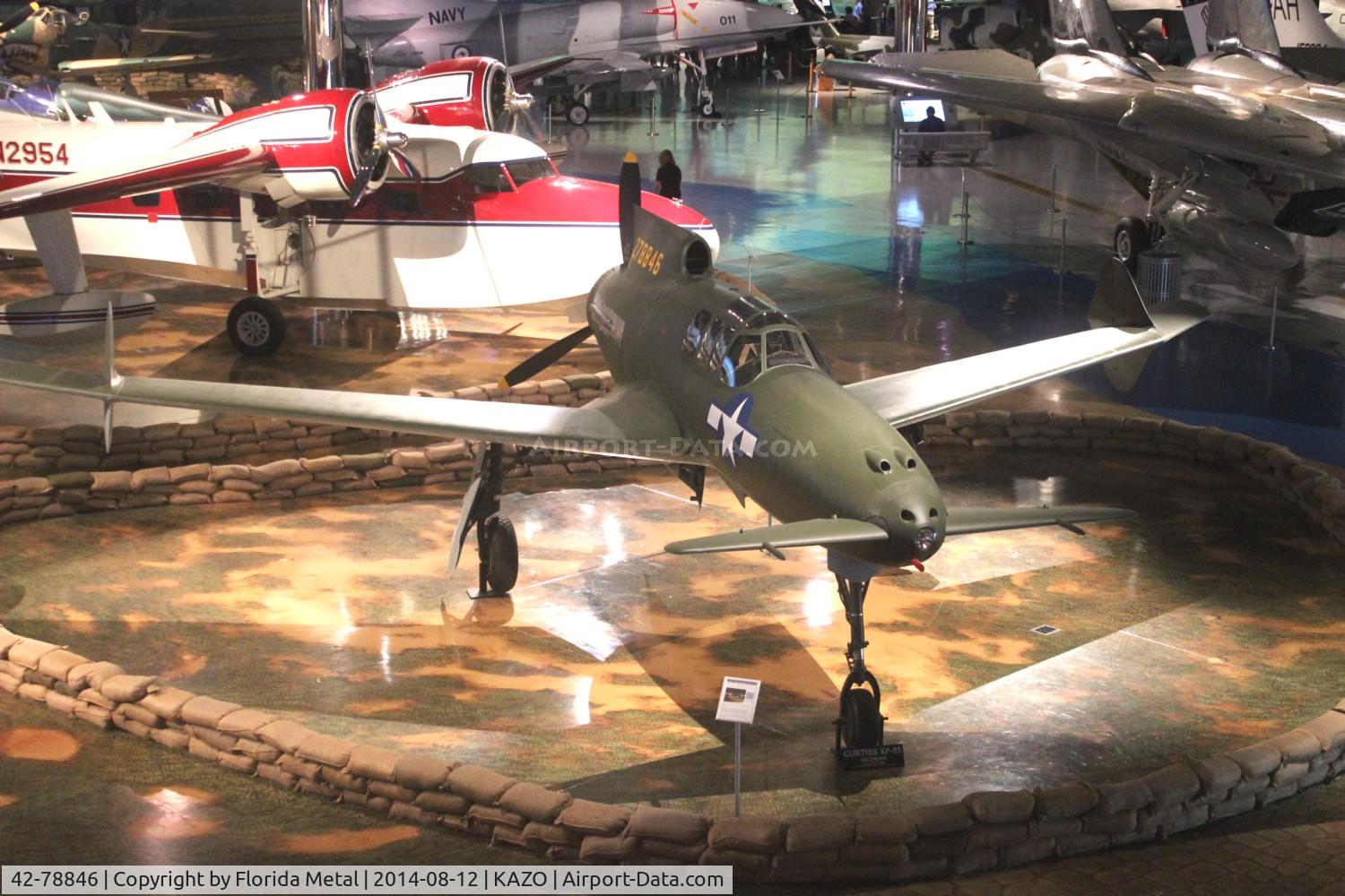 42-78846, 1943 Curtiss XP-55 Ascender C/N Not found 42-78846, Air Zoo zx
