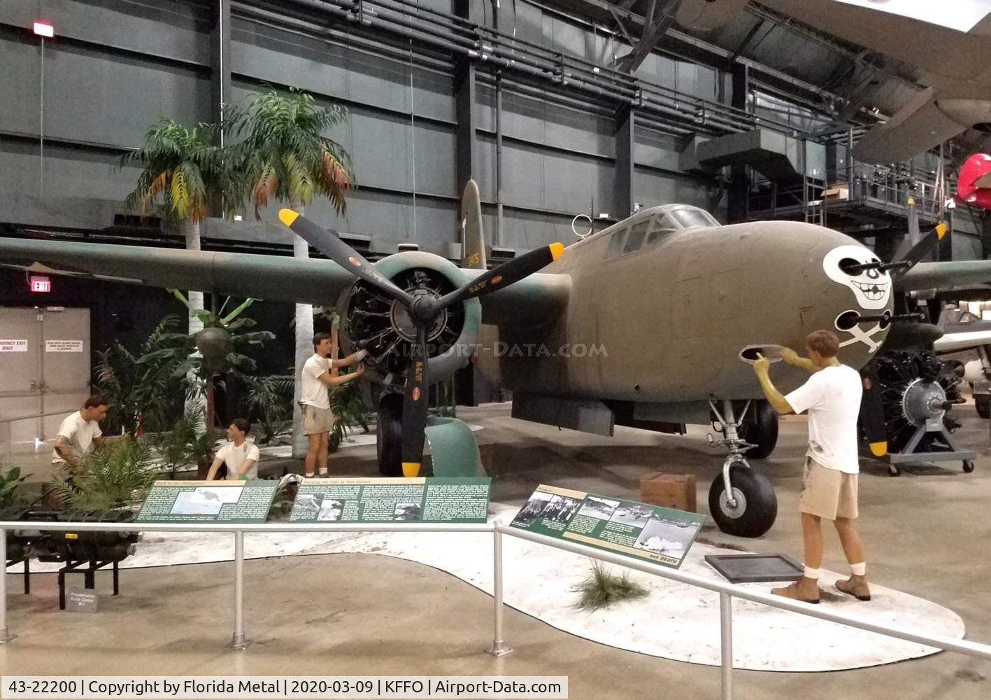 43-22200, 1943 Douglas A-20G Havoc C/N 21847, A-20 zx