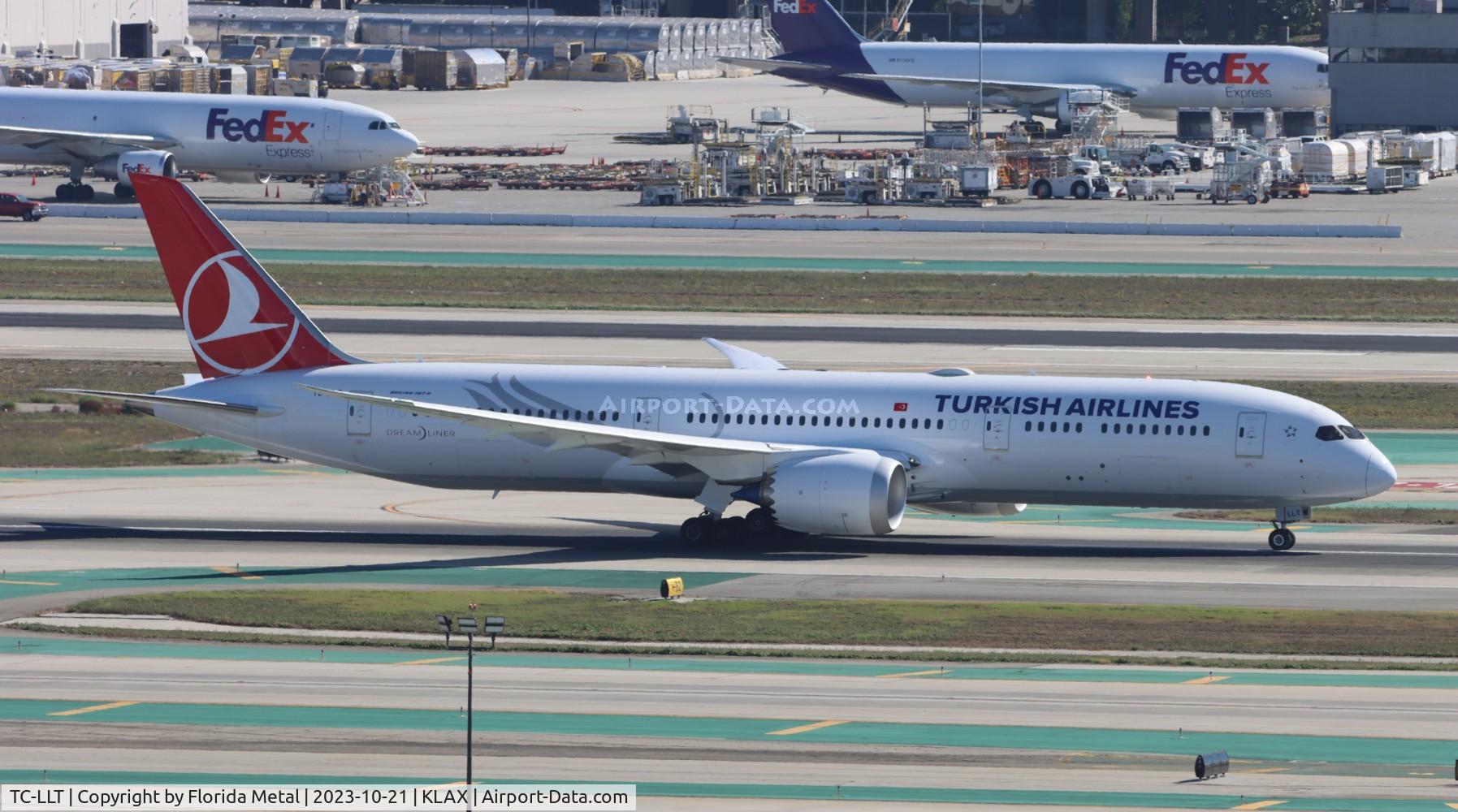 TC-LLT, 2023 Boeing 787-9 Dreamliner Dreamliner C/N 65818, THY 789 zx LAX-IST /LTFM