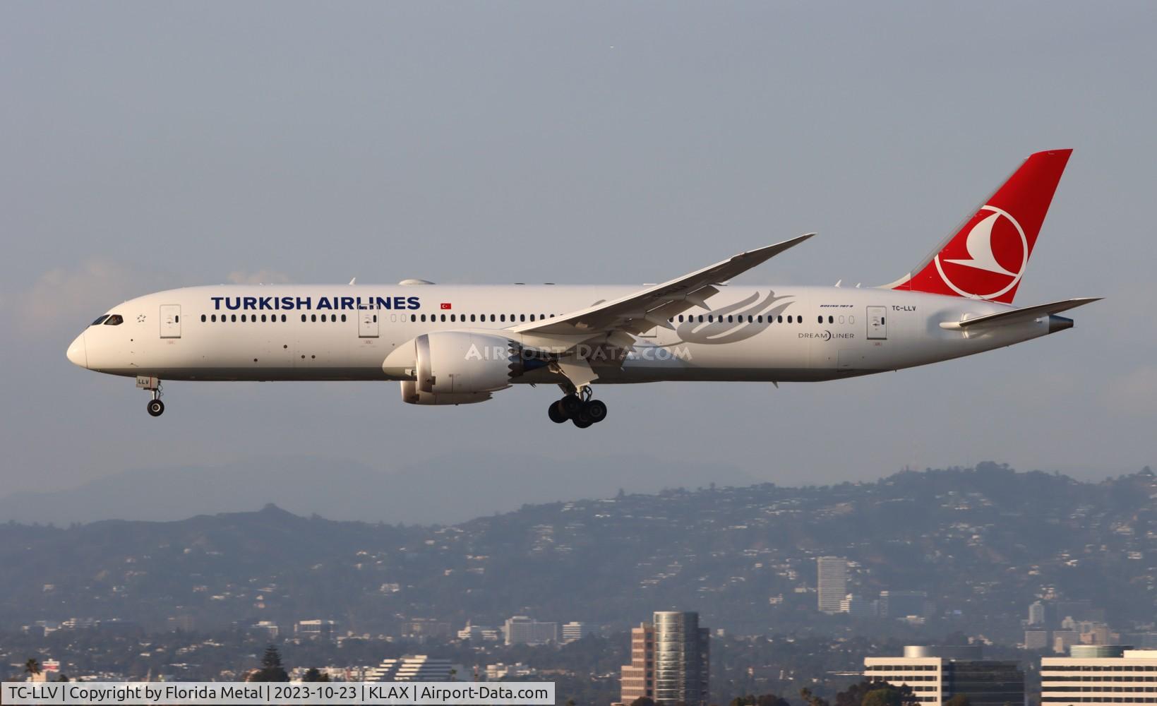 TC-LLV, 2023 Boeing 787-9 Dreamliner Dreamliner C/N 65820, THY 789 zx IST-LAX