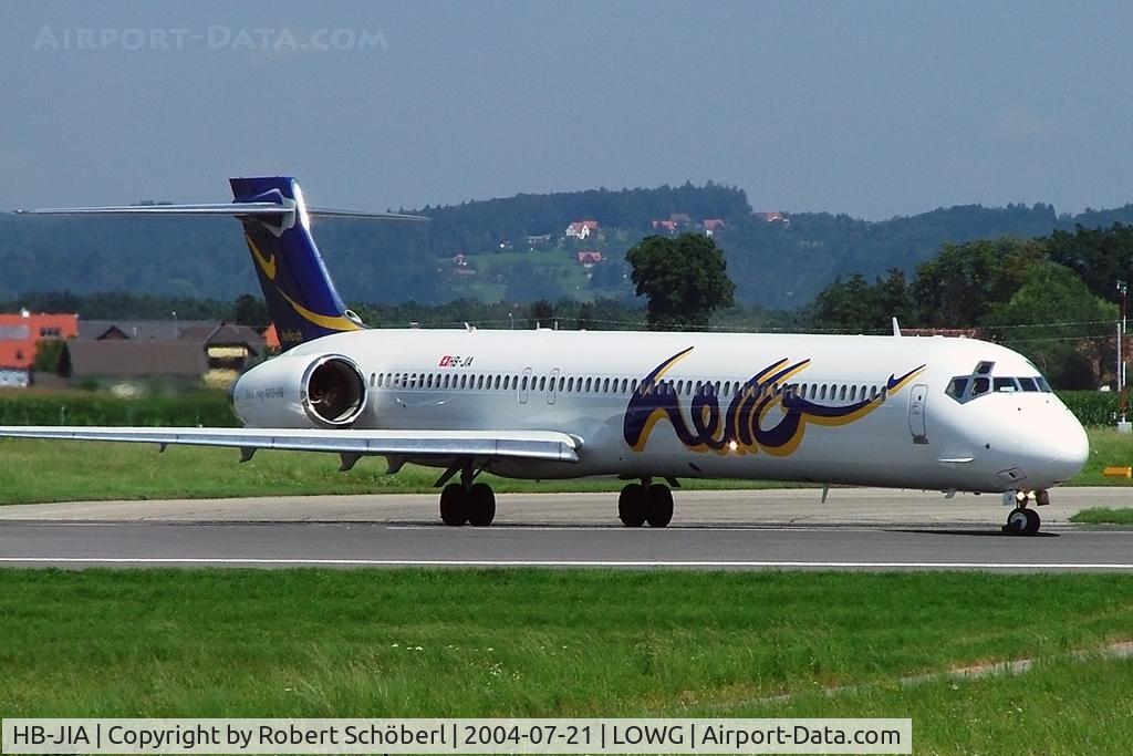 HB-JIA, 1997 McDonnell Douglas MD-90-30 C/N 53552, HB-JIA @ LOWG 2004