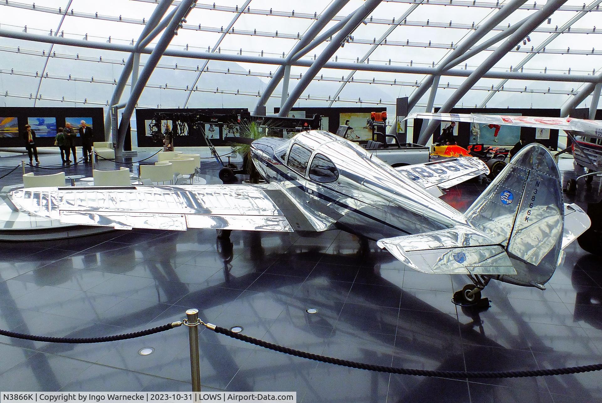 N3866K, 1948 Temco GC-1B Swift C/N 3566, Temco GC-1B Swift at the Hangar 7 / Red Bull Air Museum, Salzburg