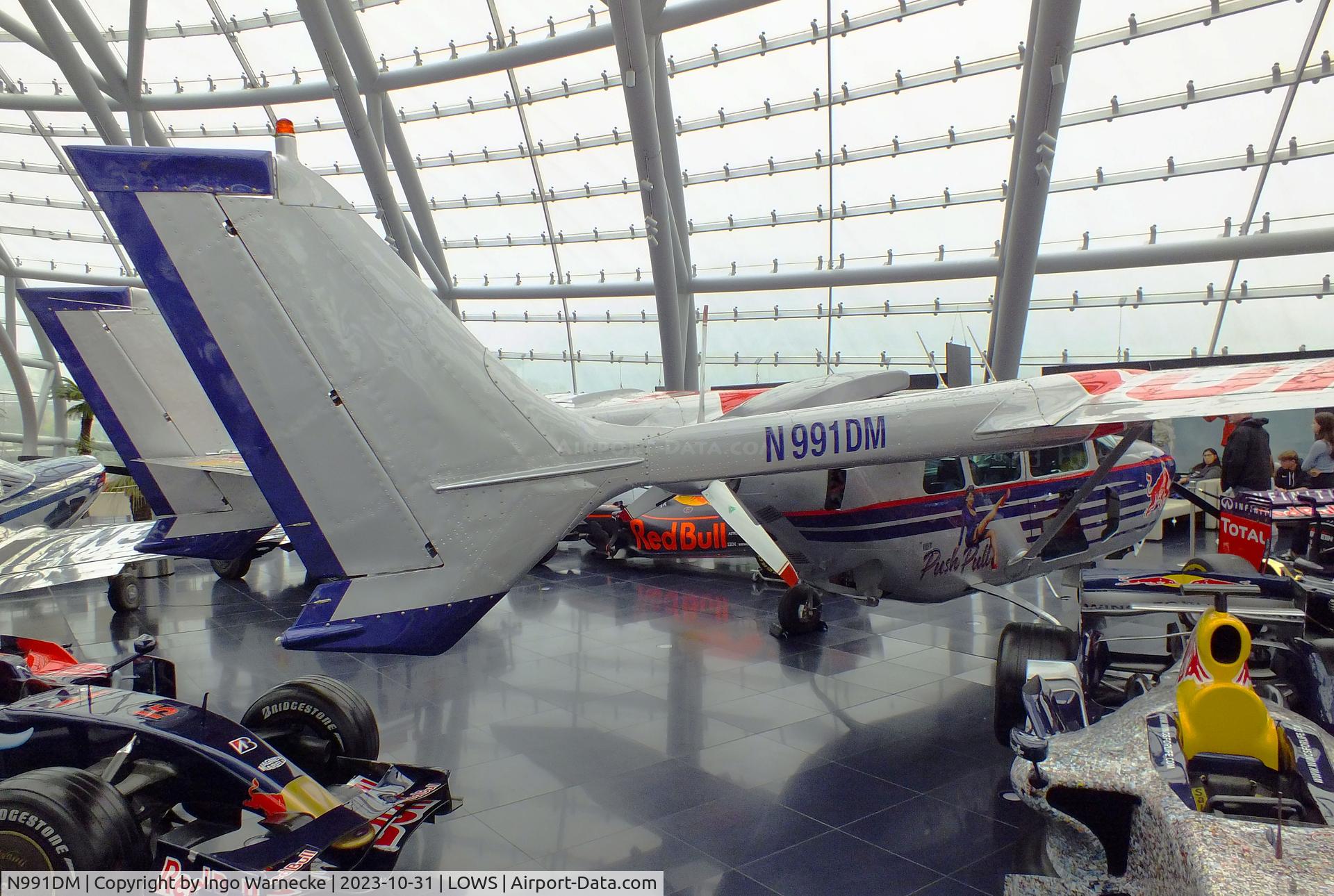 N991DM, Cessna 337D Super Skymaster C/N 337-1177, Cessna 337D Super Skymaster at the Hangar 7 / Red Bull Air Museum, Salzburg