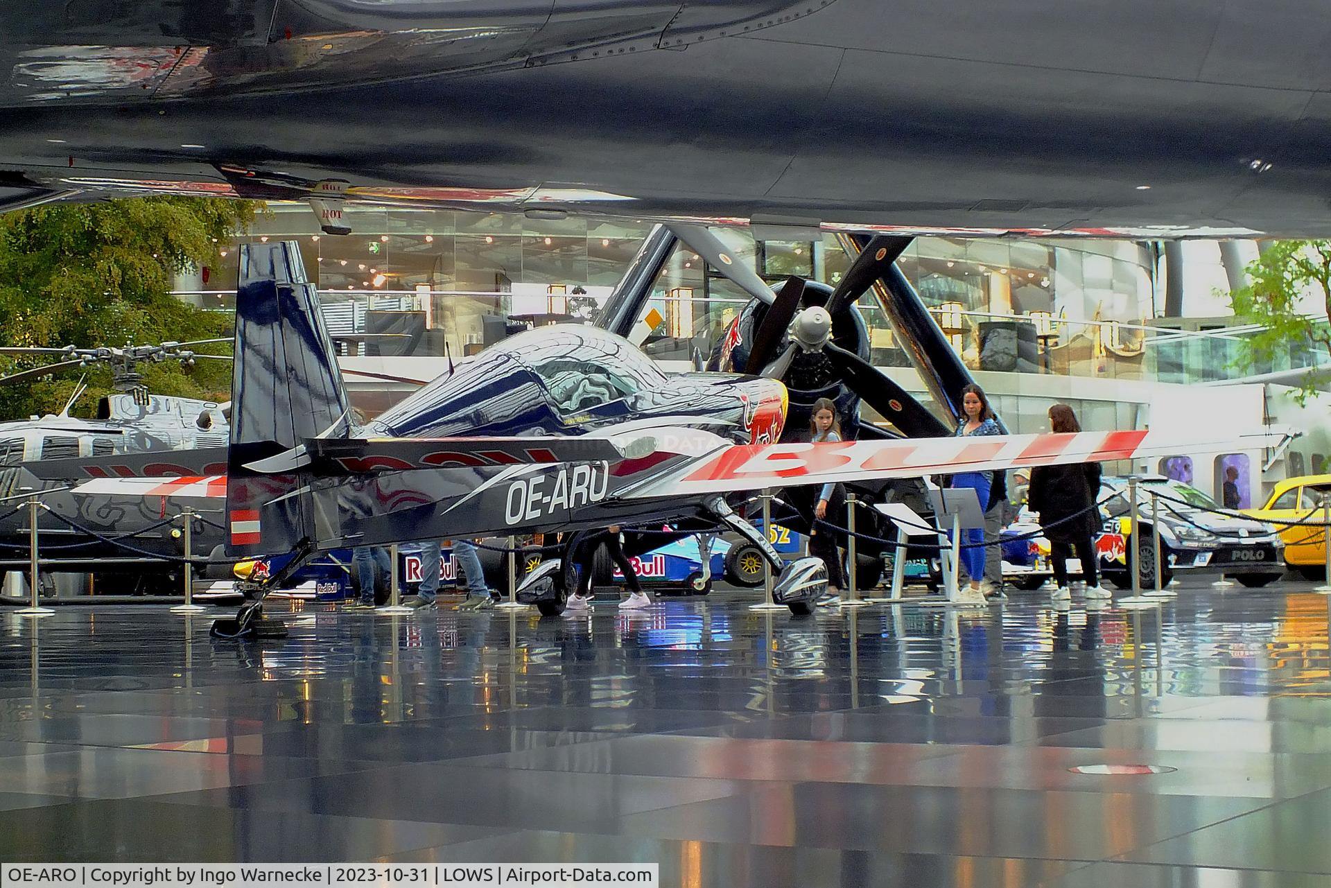 OE-ARO, Extra EA-300LC C/N LC027, Extra EA-300LC at the Hangar 7 / Red Bull Air Museum, Salzburg