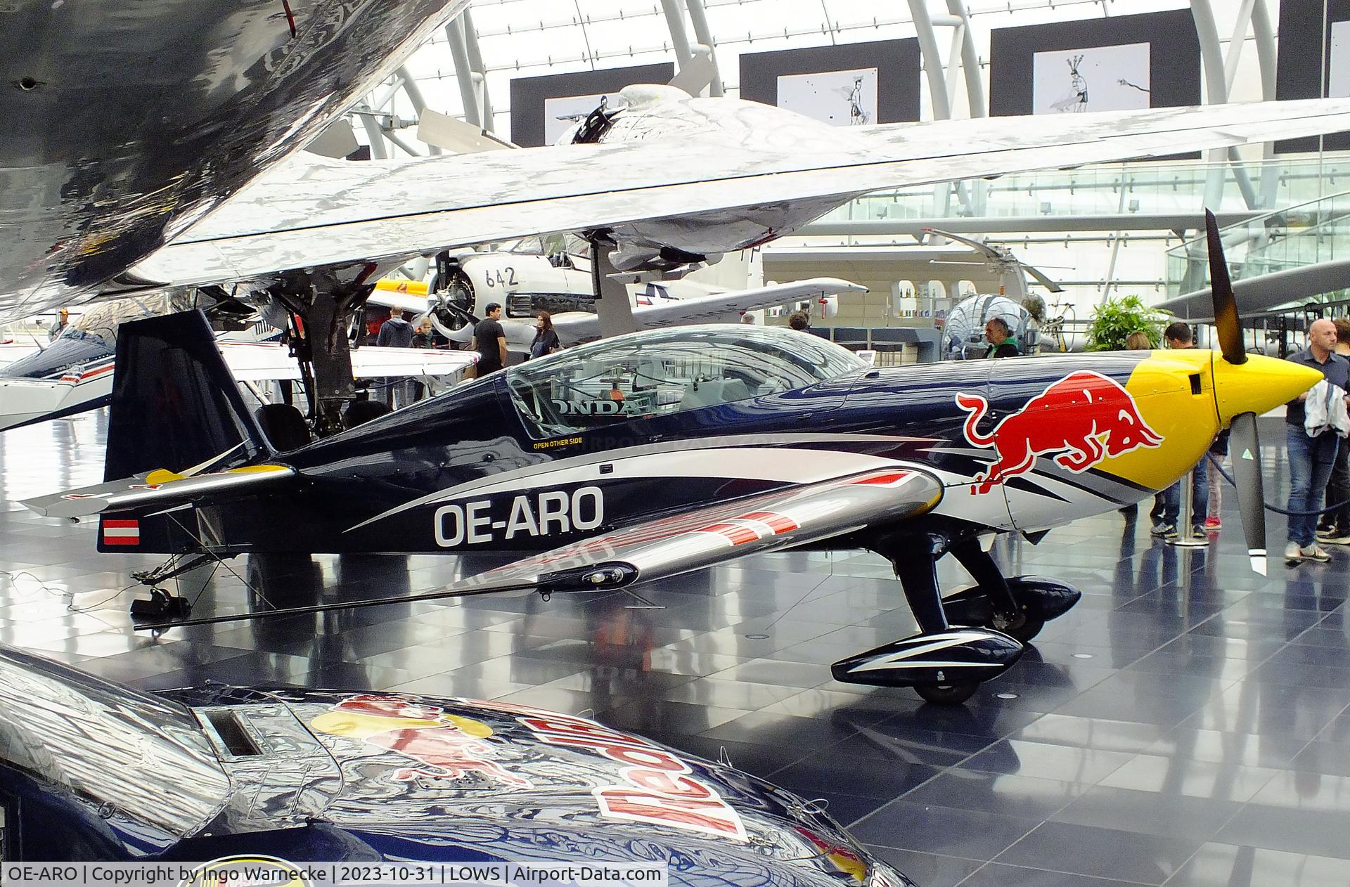 OE-ARO, Extra EA-300LC C/N LC027, Extra EA-300LC at the Hangar 7 / Red Bull Air Museum, Salzburg