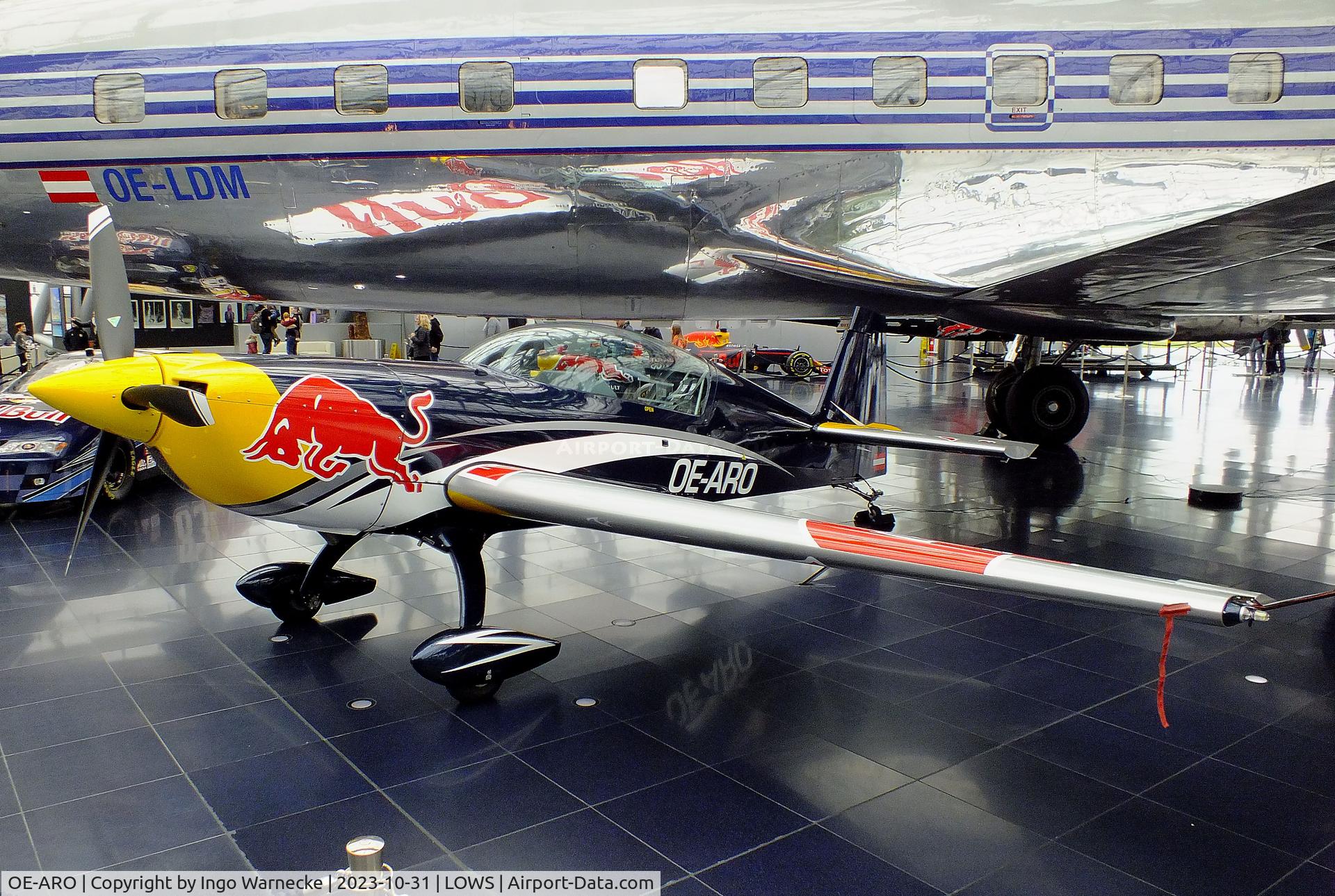 OE-ARO, Extra EA-300LC C/N LC027, Extra EA-300LC at the Hangar 7 / Red Bull Air Museum, Salzburg