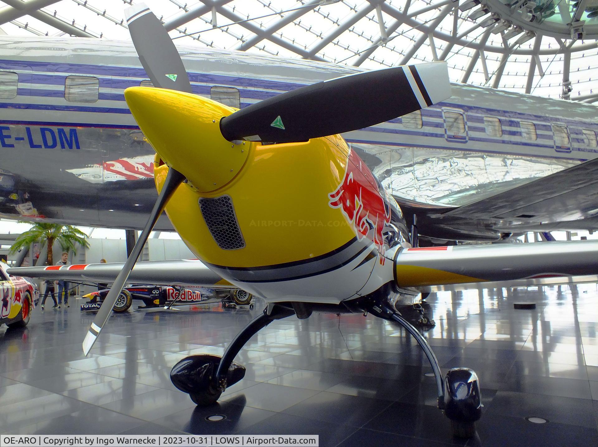 OE-ARO, Extra EA-300LC C/N LC027, Extra EA-300LC at the Hangar 7 / Red Bull Air Museum, Salzburg