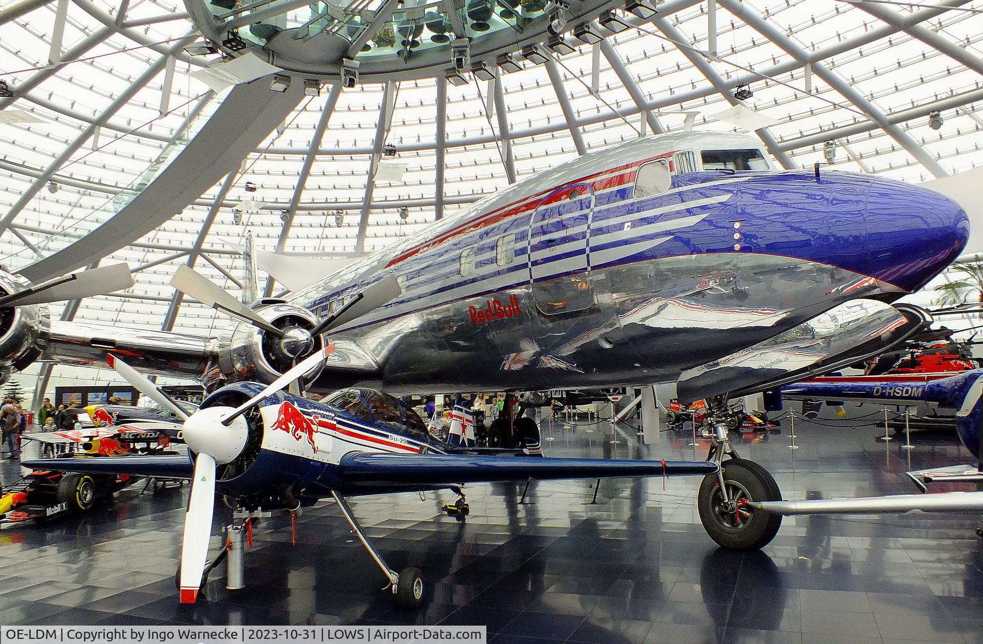 OE-LDM, 1958 Douglas DC-6B C/N 45563, Douglas DC-6B at the Hangar 7 / Red Bull Air Museum, Salzburg