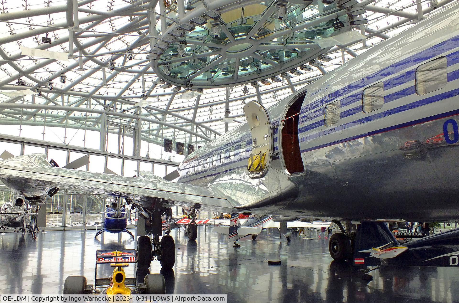 OE-LDM, 1958 Douglas DC-6B C/N 45563, Douglas DC-6B at the Hangar 7 / Red Bull Air Museum, Salzburg