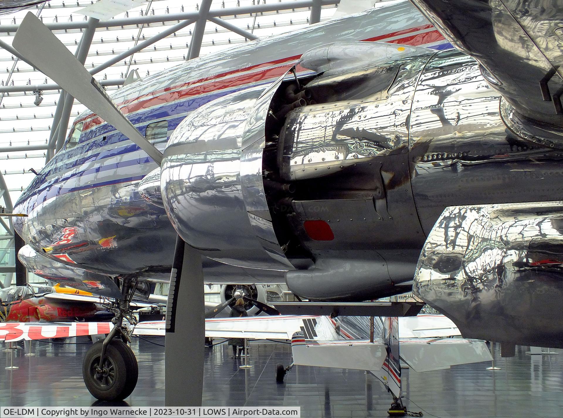OE-LDM, 1958 Douglas DC-6B C/N 45563, Douglas DC-6B at the Hangar 7 / Red Bull Air Museum, Salzburg