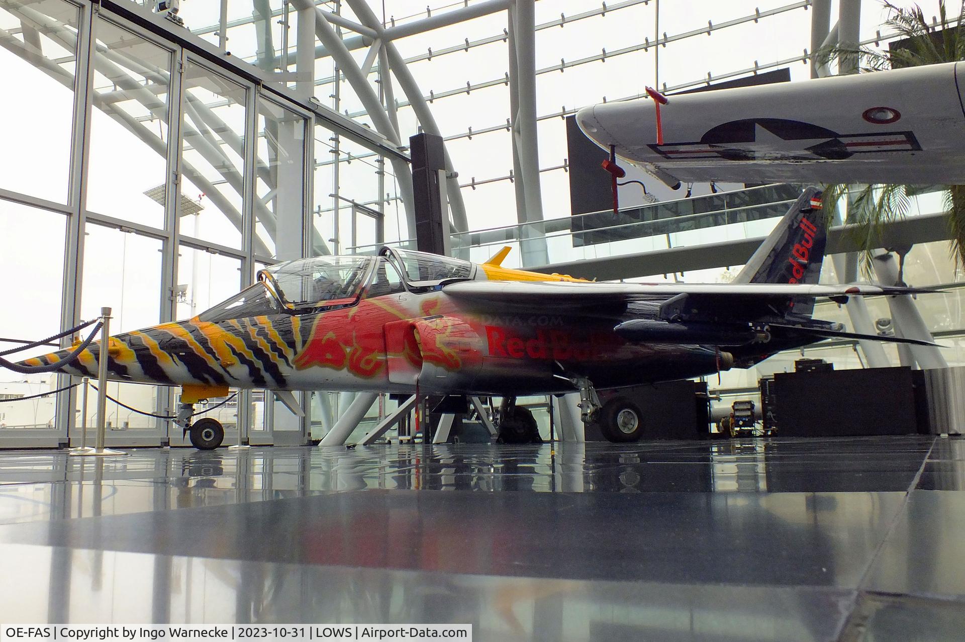 OE-FAS, Dassault-Dornier Alpha Jet A C/N 0090, Dassault-Breguet/Dornier Alpha Jet A at the Hangar 7 / Red Bull Air Museum, Salzburg