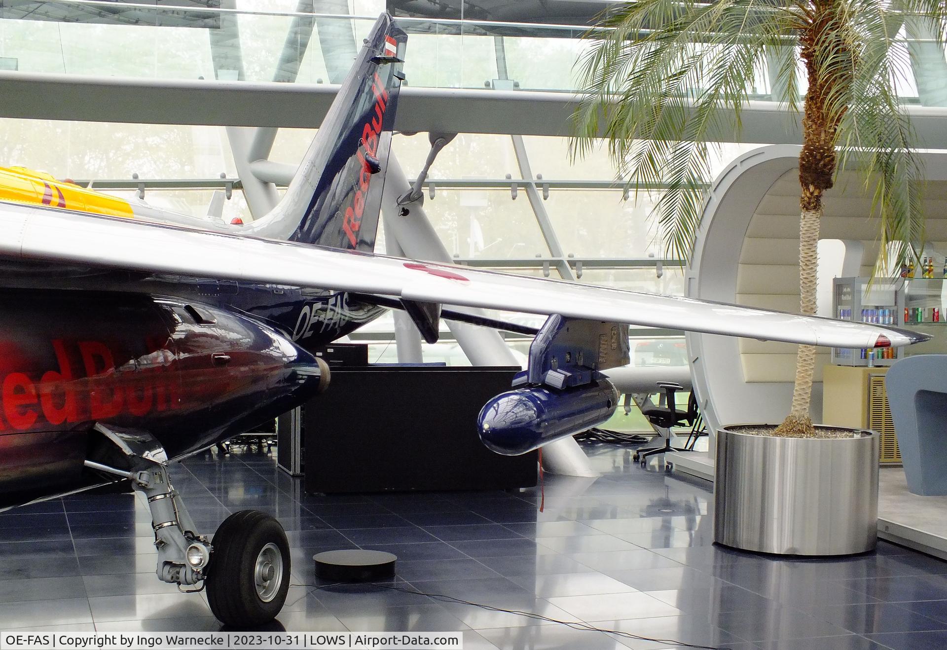 OE-FAS, Dassault-Dornier Alpha Jet A C/N 0090, Dassault-Breguet/Dornier Alpha Jet A at the Hangar 7 / Red Bull Air Museum, Salzburg