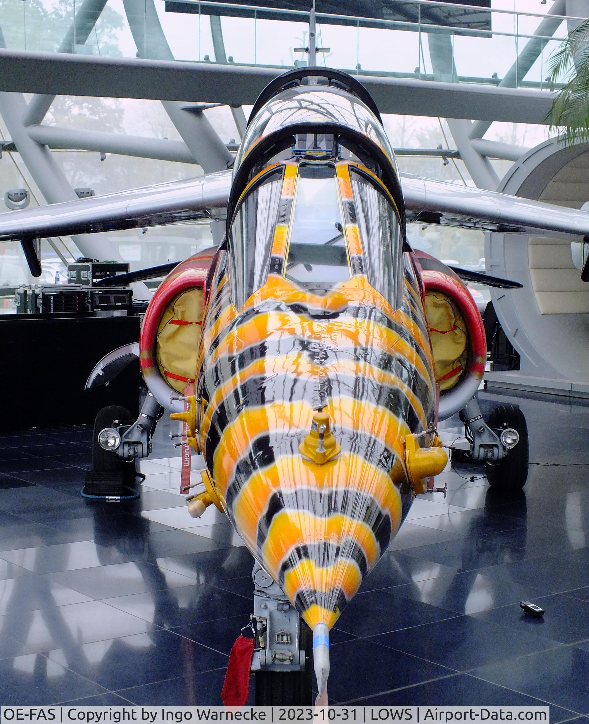 OE-FAS, Dassault-Dornier Alpha Jet A C/N 0090, Dassault-Breguet/Dornier Alpha Jet A at the Hangar 7 / Red Bull Air Museum, Salzburg