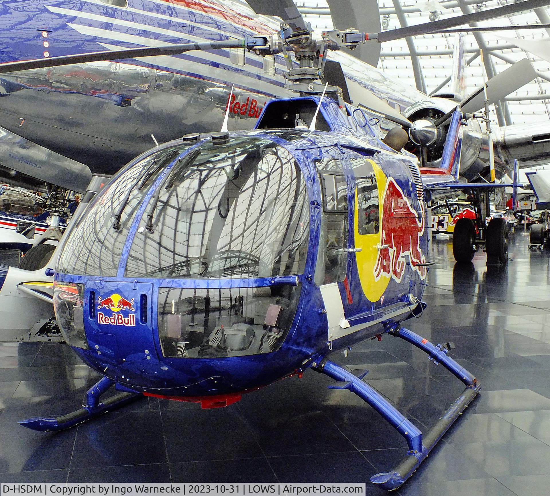D-HSDM, MBB Bo-105CB C/N S-126, MBB Bo 105CB at the Hangar 7 / Red Bull Air Museum, Salzburg