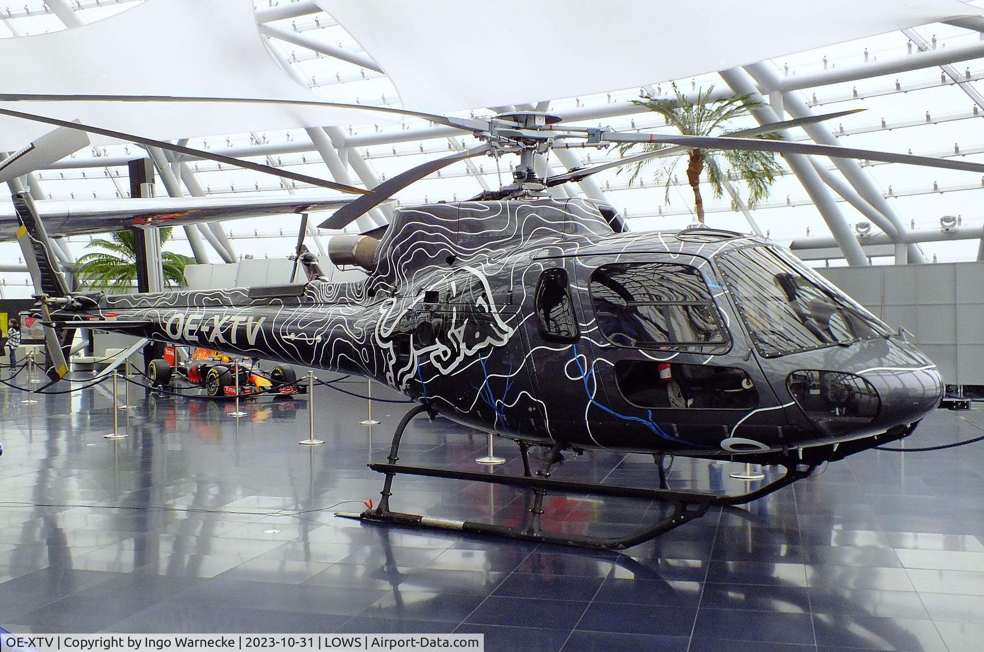 OE-XTV, 2009 Eurocopter AS-350B-3+ Ecureuil Ecureuil C/N 4745, Eurocopter AS.350B-3+ Ecureuil at the Hangar 7 / Red Bull Air Museum, Salzburg