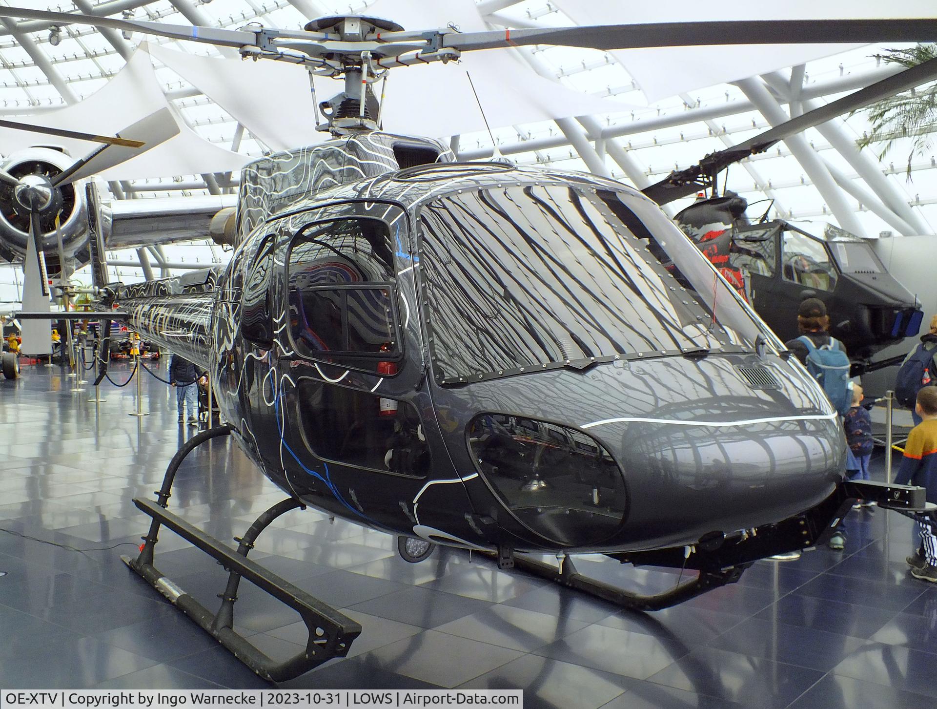 OE-XTV, 2009 Eurocopter AS-350B-3+ Ecureuil Ecureuil C/N 4745, Eurocopter AS.350B-3+ Ecureuil at the Hangar 7 / Red Bull Air Museum, Salzburg