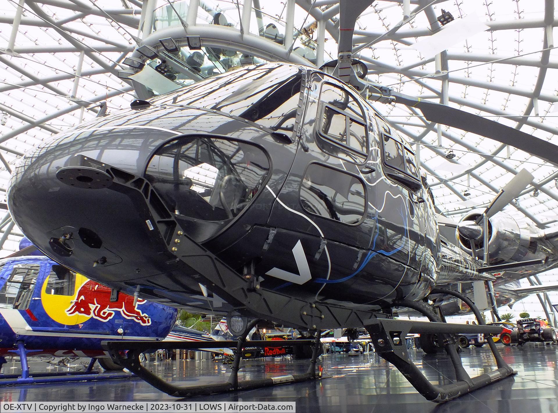 OE-XTV, 2009 Eurocopter AS-350B-3+ Ecureuil Ecureuil C/N 4745, Eurocopter AS.350B-3+ Ecureuil at the Hangar 7 / Red Bull Air Museum, Salzburg