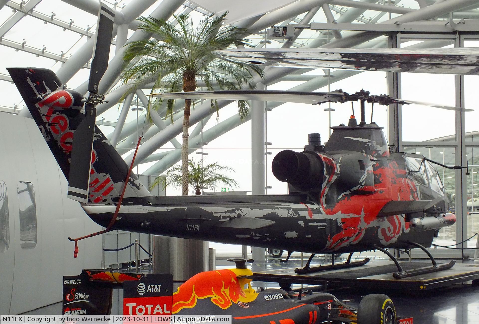 N11FX, 2002 Bell TAH-1F C/N 003, Bell TAH-1F Cobra at the Hangar 7 / Red Bull Air Museum, Salzburg