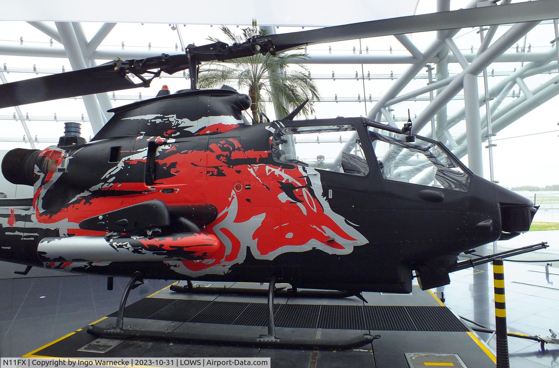 N11FX, 2002 Bell TAH-1F C/N 003, Bell TAH-1F Cobra at the Hangar 7 / Red Bull Air Museum, Salzburg