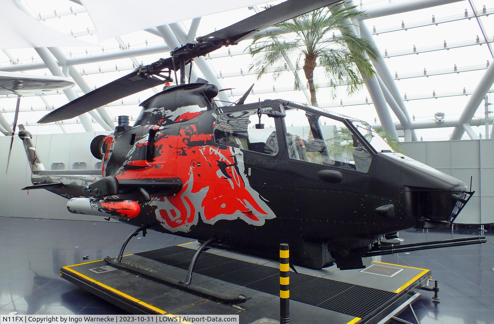 N11FX, 2002 Bell TAH-1F C/N 003, Bell TAH-1F Cobra at the Hangar 7 / Red Bull Air Museum, Salzburg
