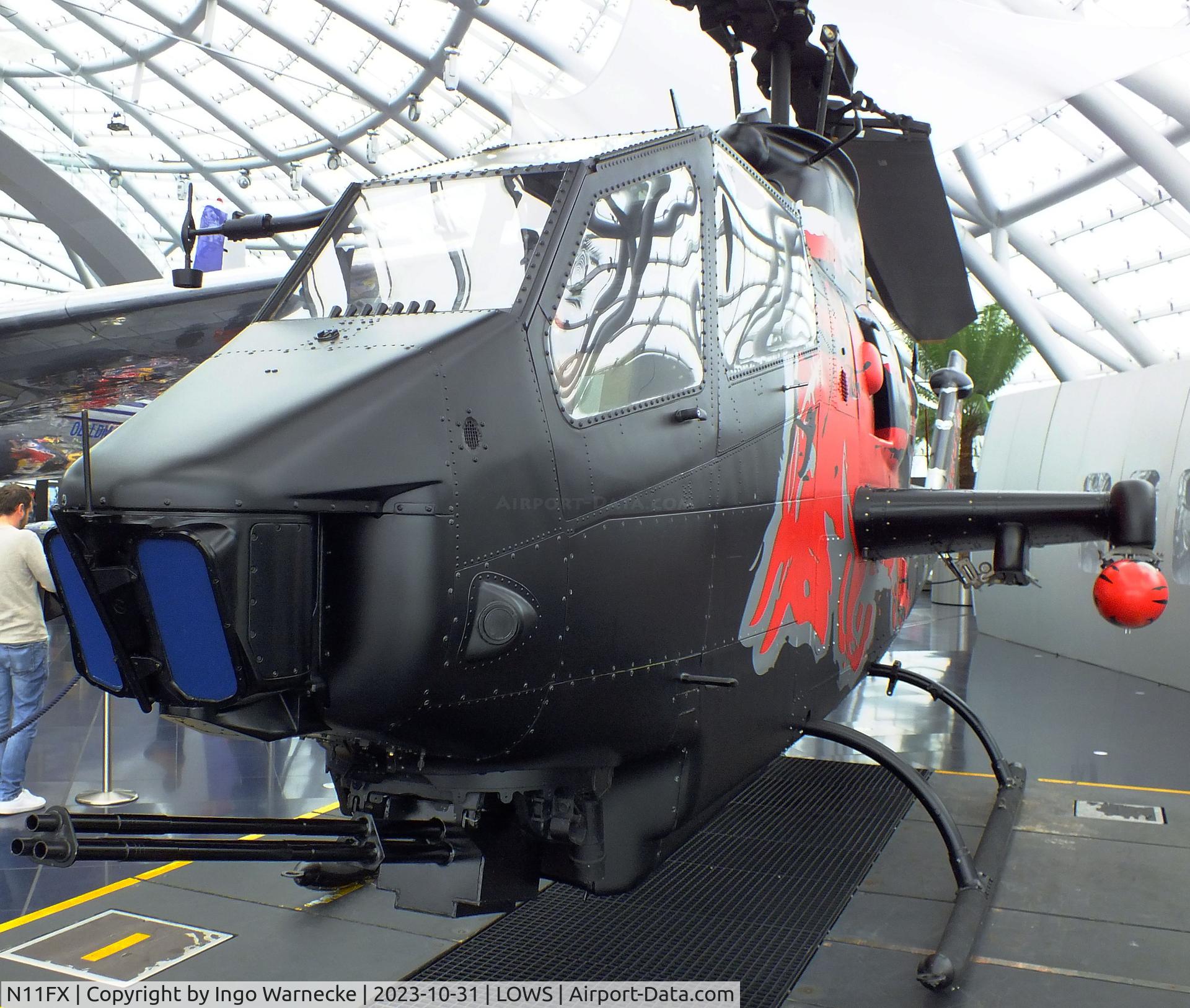 N11FX, 2002 Bell TAH-1F C/N 003, Bell TAH-1F Cobra at the Hangar 7 / Red Bull Air Museum, Salzburg