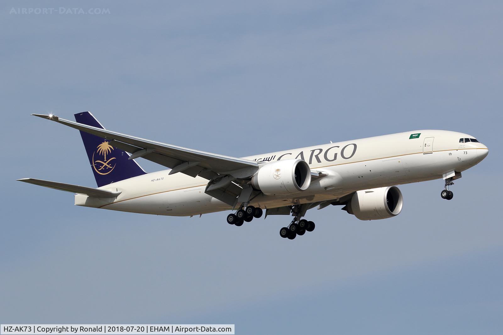 HZ-AK73, 2015 Boeing 777-FFG C/N 60339, at spl