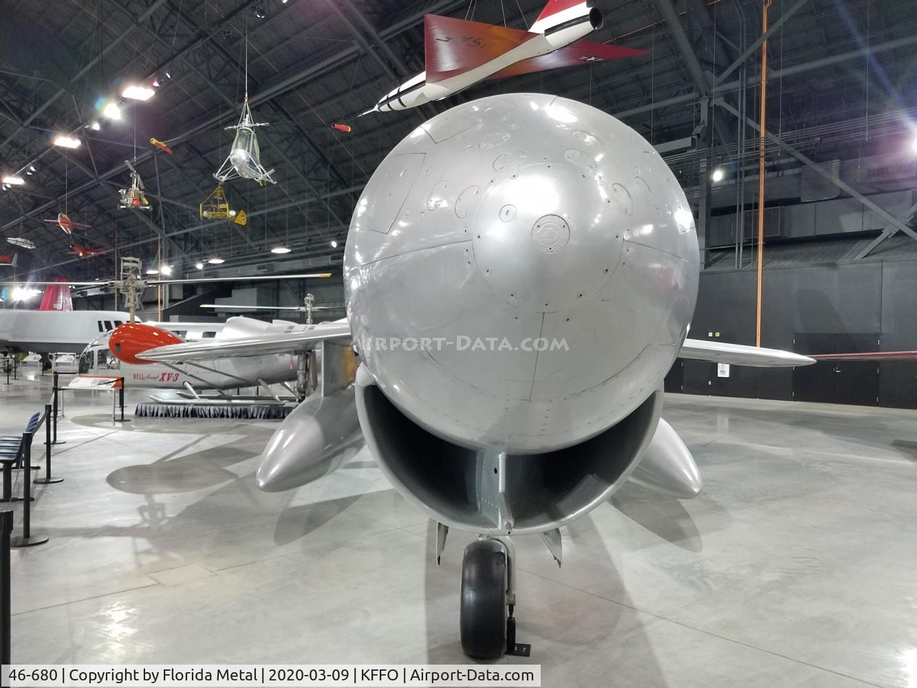 46-680, 1948 Republic XF-91 Thunderceptor C/N Not found 46-680, USAF Museum zx