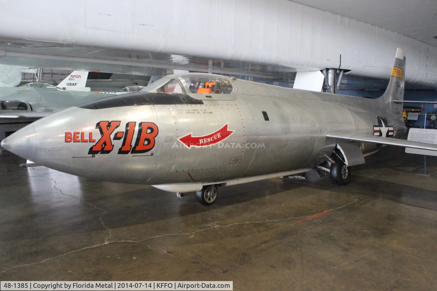 48-1385, 1948 Bell X-1B C/N Not found 48-1385, USAF Museum zx