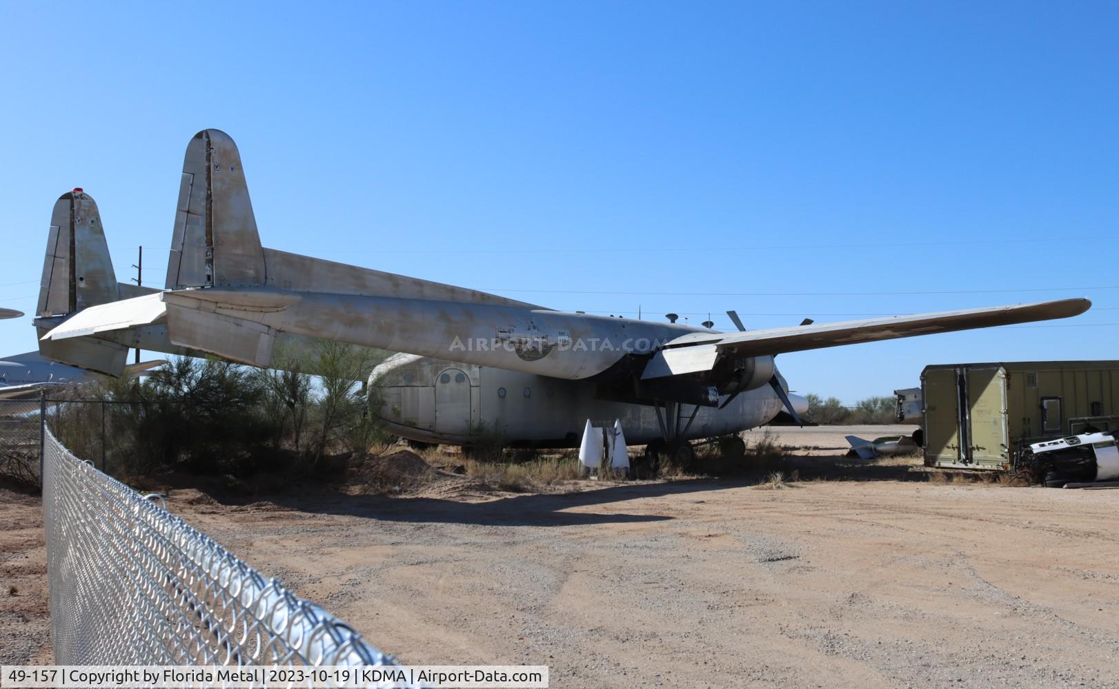 49-157, 1949 Fairchild C-119C-15-5A  Flying Boxcar C/N 10394, C-119 zx