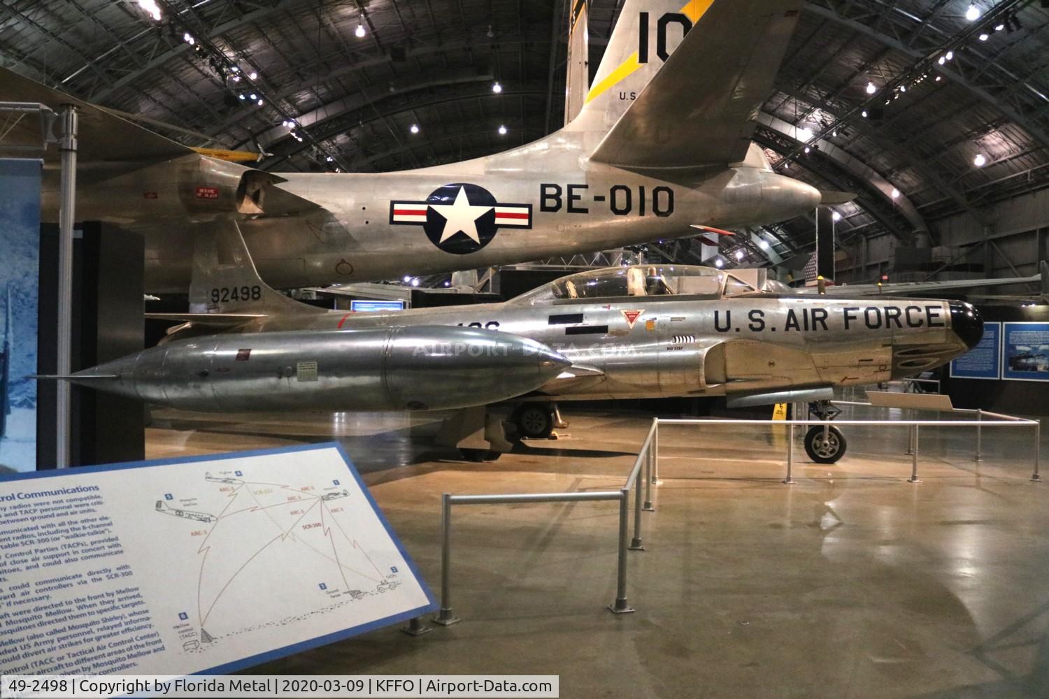 49-2498, 1949 Lockheed F-94A-5-LO Starfire C/N 780-7020, F-94 zx
