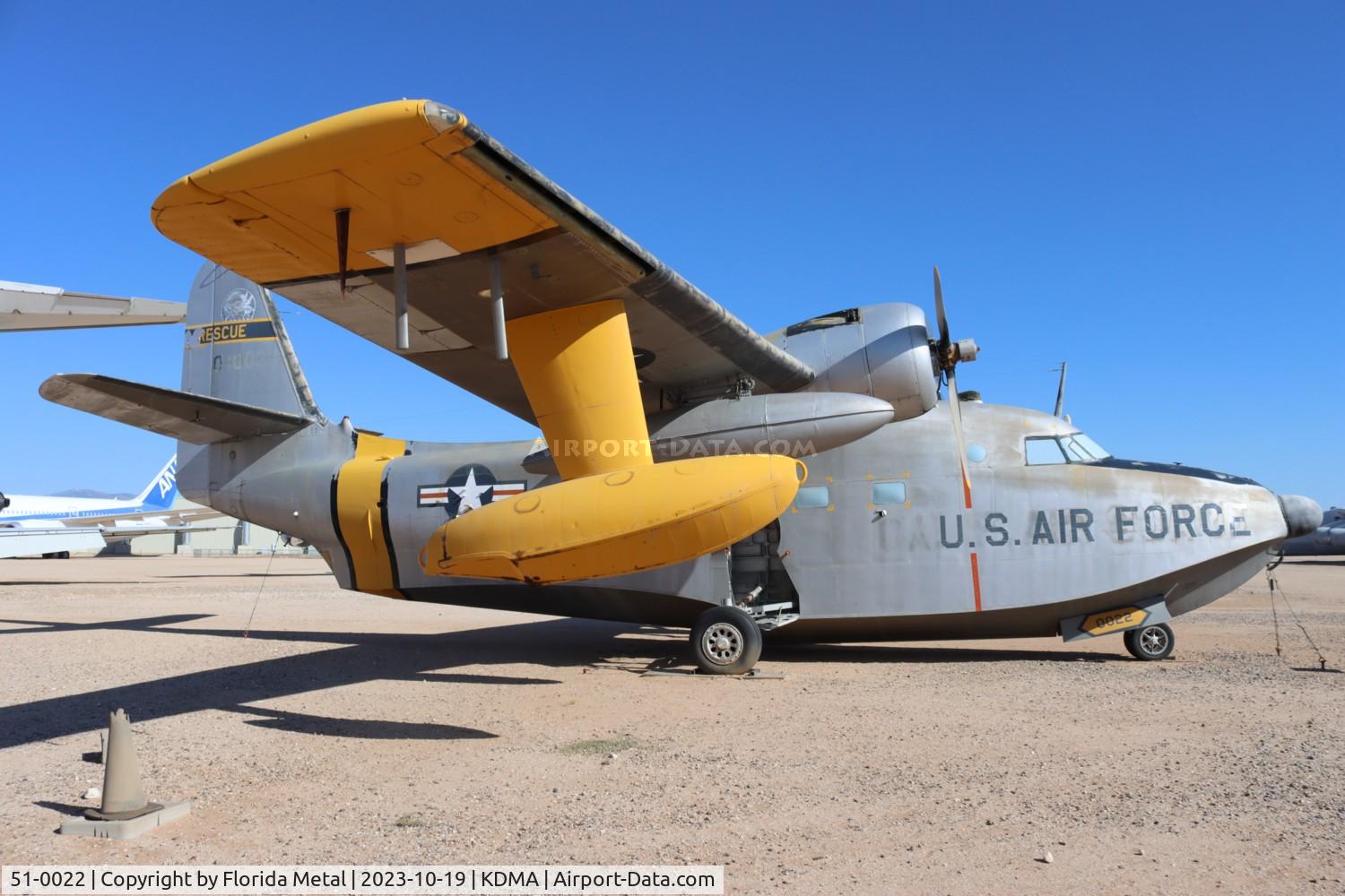 51-0022, 1951 Grumman HU-16B Albatross C/N G-96, HU-16 zx