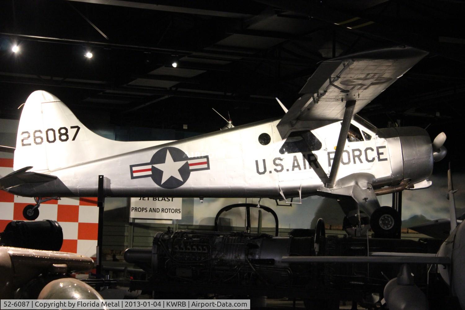 52-6087, 1952 De Havilland Canada U-6A Beaver (DHC-2) C/N 454/1249, U-6 zx