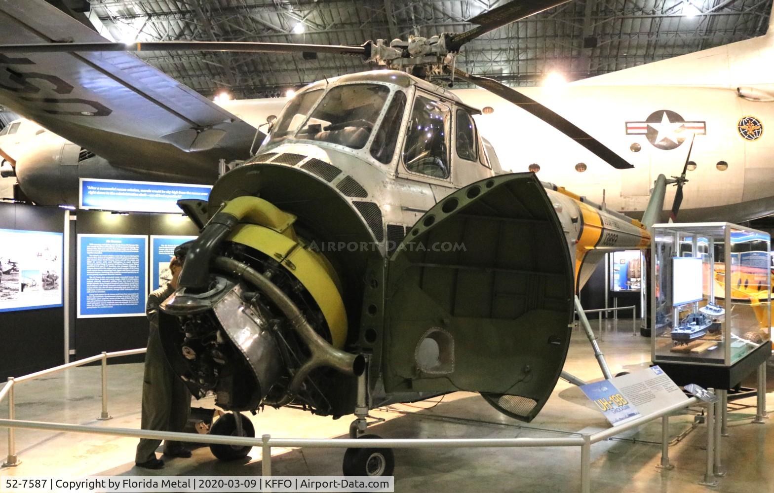 52-7587, 1952 Sikorsky H-19B Chickasaw C/N 55734, H-19 zx