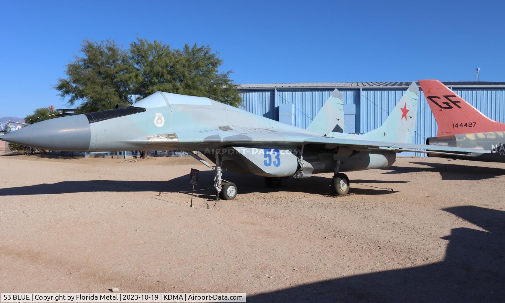 53 BLUE, Mikoyan-Gurevich MiG-29 C/N Not found 53, Mig-29 zx
