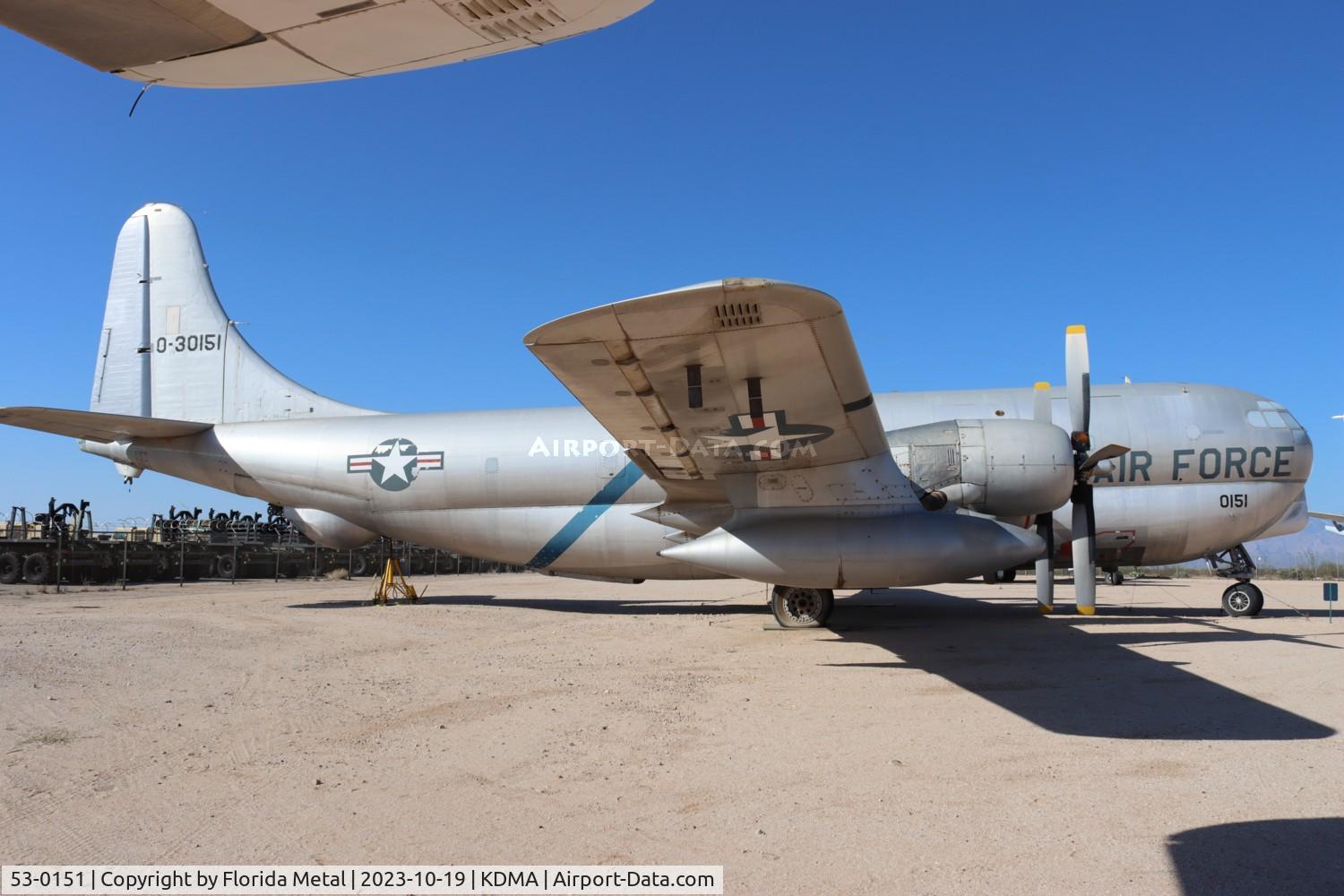 53-0151, Boeing KC-97G Stratotanker C/N 16933, KC-97 zx